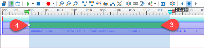 Insert keyframes